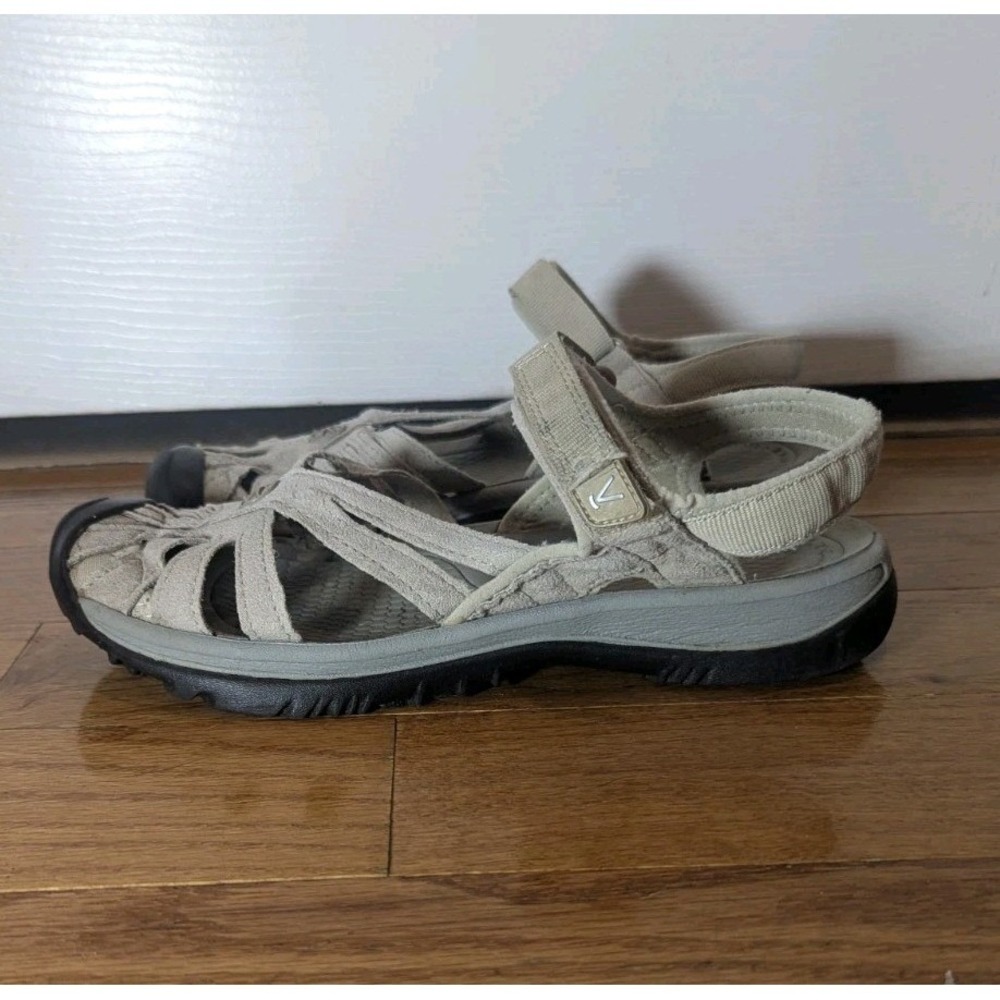 KEEN‎ Rose Taupe Outdoor Hiking Sandals Water Trail Comfort Fisherman Women's 8
